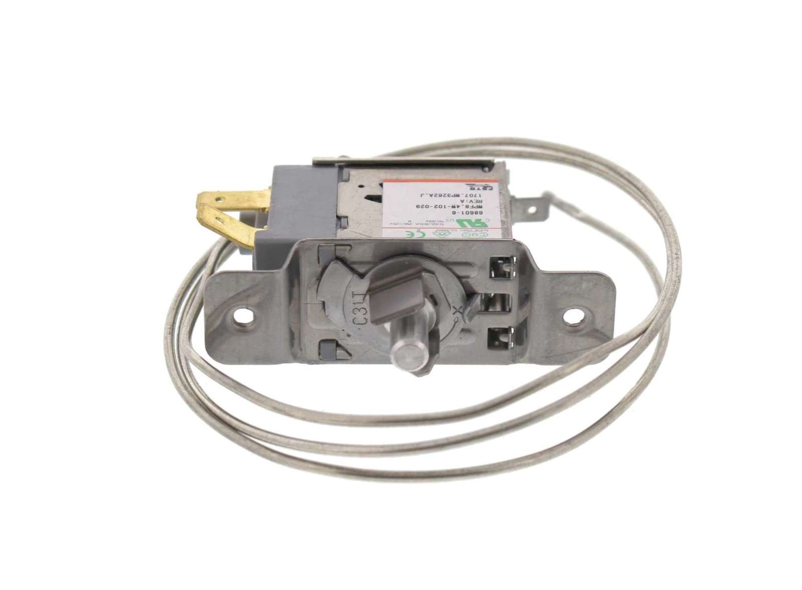 WP68601-6 - Genuine OEM Whirlpool Refrigerator Temperature Control Thermostat